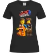 Жіноча футболка The Lego movie 2 Чорний фото