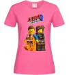 Жіноча футболка The Lego movie 2 Яскраво-рожевий фото