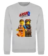 Світшот The Lego movie 2 Сірий меланж фото