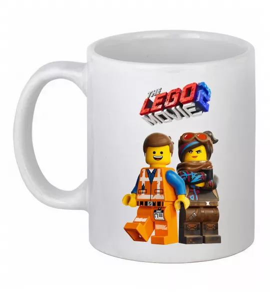 Чашка керамическая The Lego movie 2 Белый фото