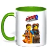 Чашка с цветной ручкой The Lego movie 2 Лаймовый фото