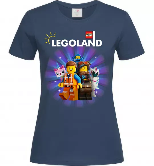 Жіноча футболка Legoland Темно-синій фото