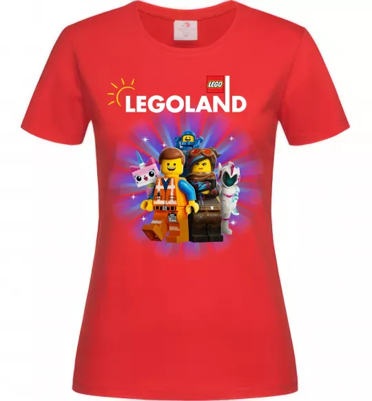Жіноча футболка Legoland Червоний фото