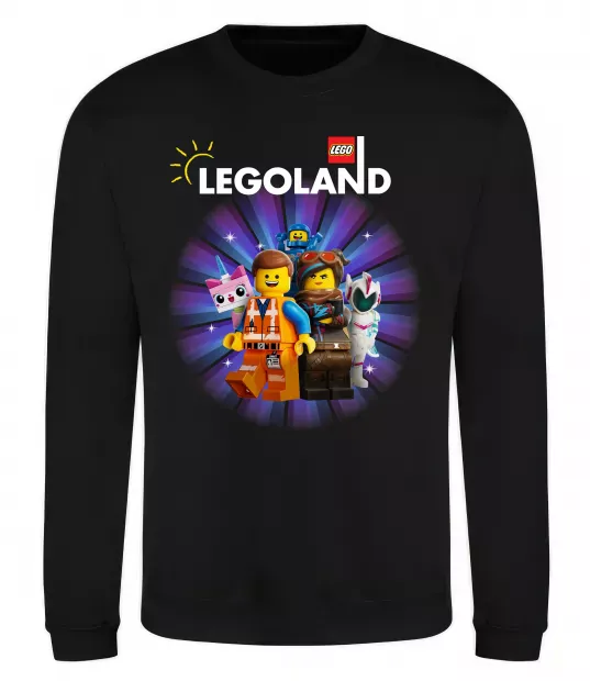 Свитшот Legoland Черный фото