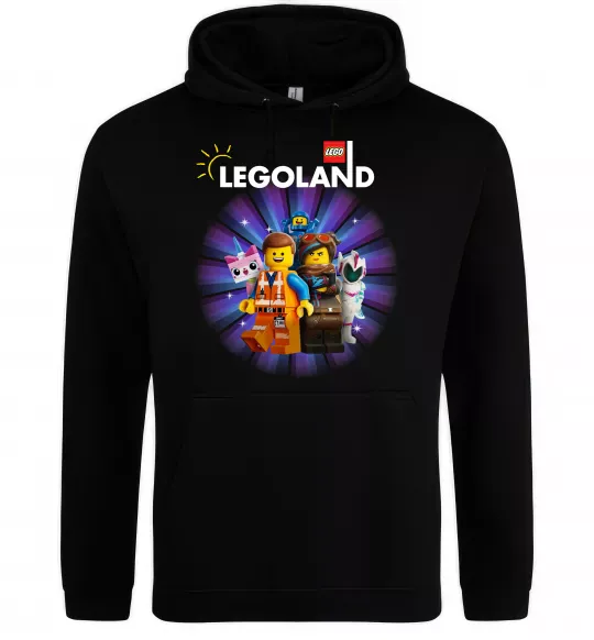 Женская толстовка (худи) Legoland Черный фото