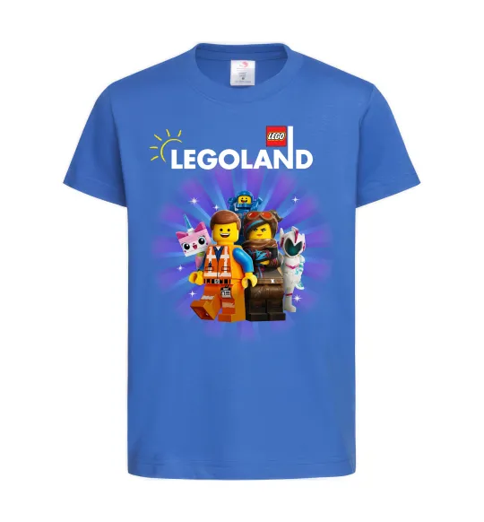 Дитяча футболка Legoland Яскраво-синій фото