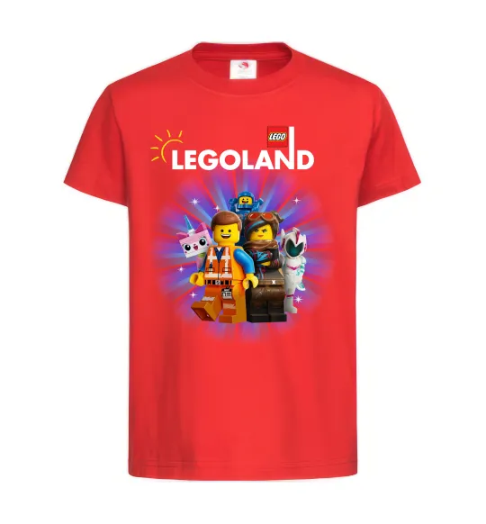Дитяча футболка Legoland Червоний фото