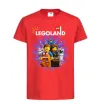Дитяча футболка Legoland Червоний фото
