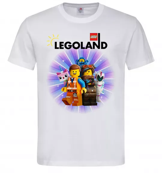 Мужская футболка Legoland Белый фото