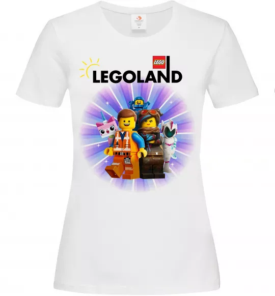 Жіноча футболка Legoland Білий фото