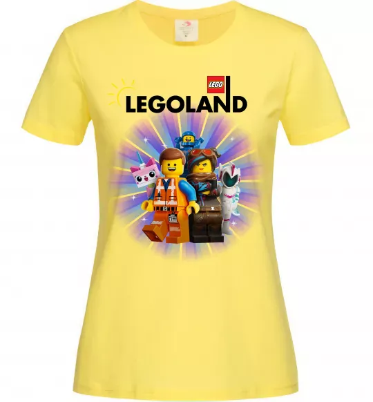 Жіноча футболка Legoland Лимонний фото