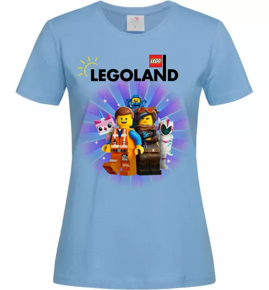 Жіноча футболка Legoland Блакитний фото