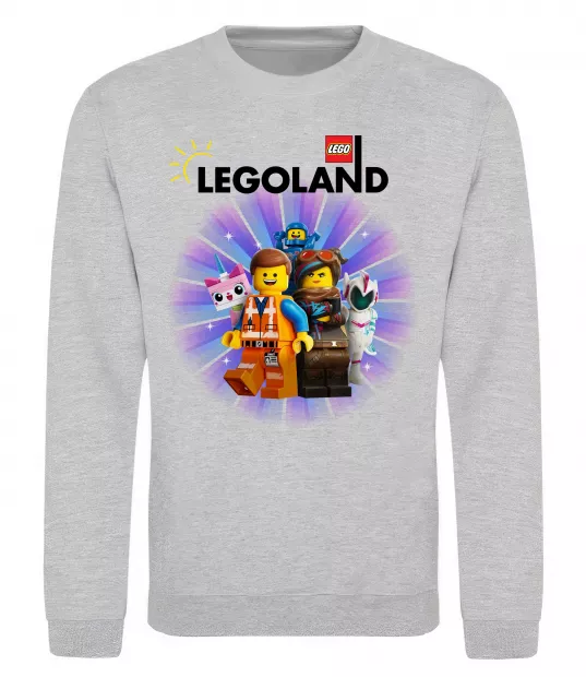Свитшот Legoland Серый меланж фото
