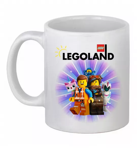 Чашка керамическая Legoland Белый фото