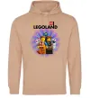 Мужская толстовка (худи) Legoland Песочный фото