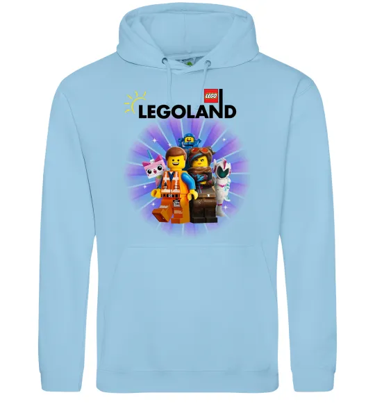 Мужская толстовка (худи) Legoland Голубой фото