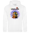 Женская толстовка (худи) Legoland Белый фото