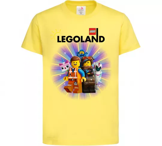 Дитяча футболка Legoland Лимонний фото