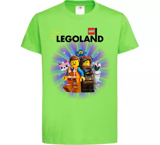 Дитяча футболка Legoland Лаймовий фото