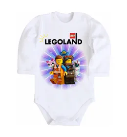Дитячий бодік Legoland Білий фото