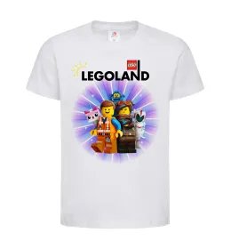 Детская футболка Legoland Белый фото