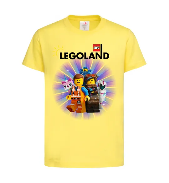 Дитяча футболка Legoland Лимонний фото