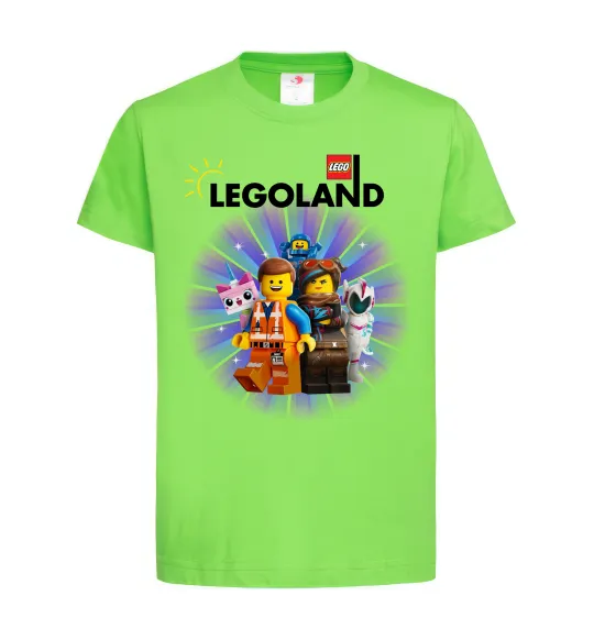 Дитяча футболка Legoland Лаймовий фото