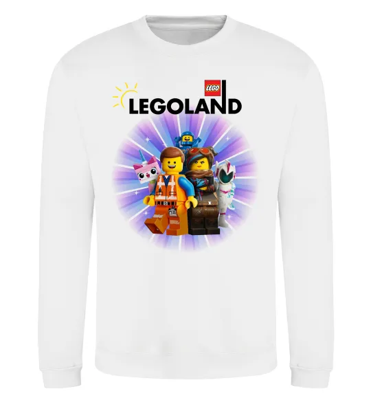 Світшот Legoland Білий фото