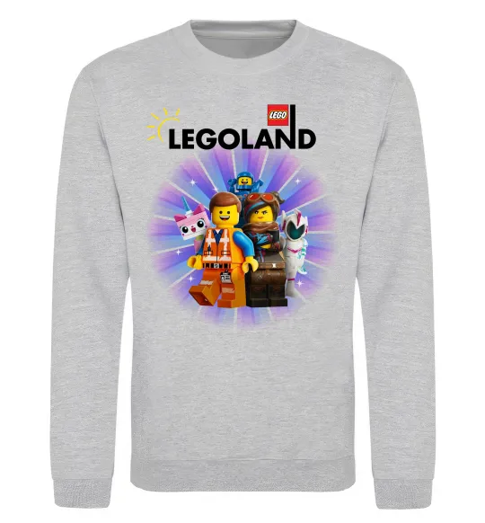 Світшот Legoland Сірий меланж фото