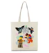 Эко-сумка Lego You want a piece of us Бежевый фото