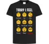 Детская футболка Lego today I feel Черный фото