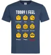 Мужская футболка Lego today I feel Темно-синий фото