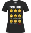 Женская футболка Lego today I feel Черный фото