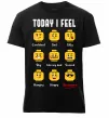 Мужская премиум футболка Lego today I feel Черный фото