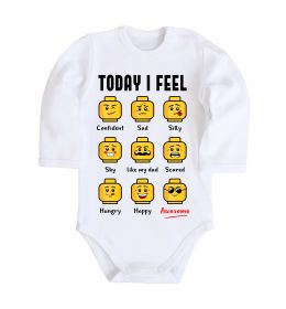 Детский боди Lego today I feel