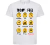 Детская футболка Lego today I feel Белый фото