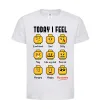 Детская футболка Lego today I feel Белый фото