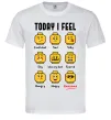 Мужская футболка Lego today I feel Белый фото