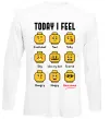 Лонгслів Lego today I feel Білий фото