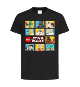 Детская футболка Lego Star Wars Черный фото