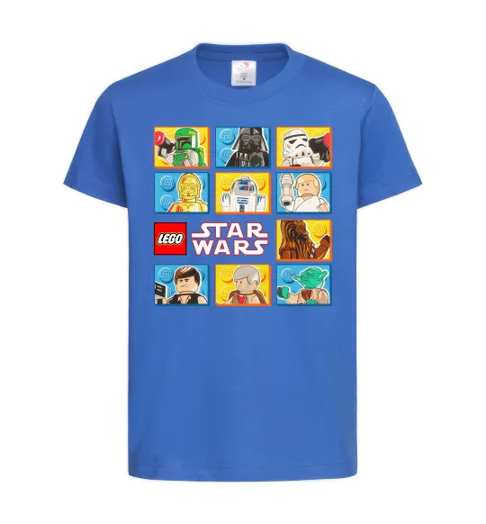 Детская футболка Lego Star Wars Ярко-синий фото
