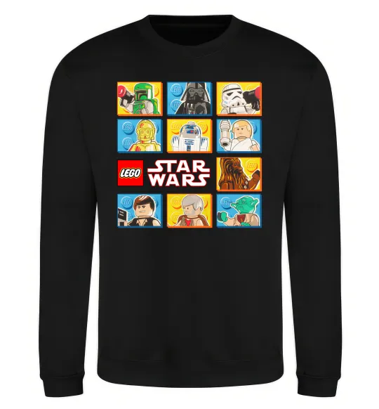 Свитшот Lego Star Wars Черный фото