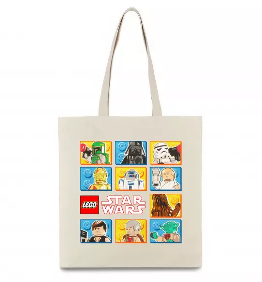 Эко-сумка Lego Star Wars Бежевый фото