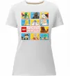 Женская премиум футболка Lego Star Wars Белый фото