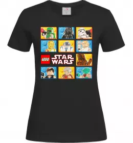 Женская футболка Лего ніндзяго в рамці Голубой фото