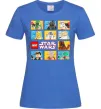 Жіноча футболка Lego Star Wars Яскраво-синій Жіноча футболка Lego Star Wars Яскраво-синій фото