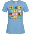 Жіноча футболка Lego Star Wars Блакитний Жіноча футболка Lego Star Wars Блакитний фото