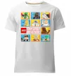 Чоловіча преміум футболка Lego Star Wars Білий фото