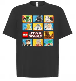 Футболка Оверсайз Lego Star Wars Черный фото