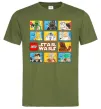Мужская футболка Lego Star Wars Оливковый фото
